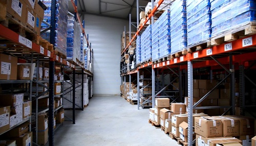 One thousand square-meters of warehouse storage 
