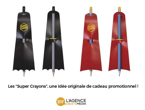 Super Crayon à papier publicitaire