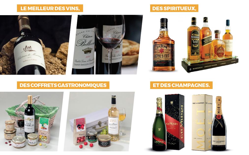 Vins Cadeaux entreprise vins et spiritueux