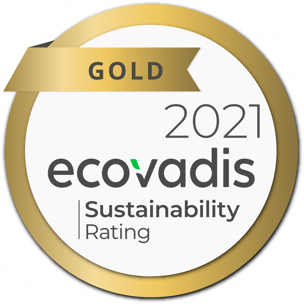 Label Ecovadis Gold